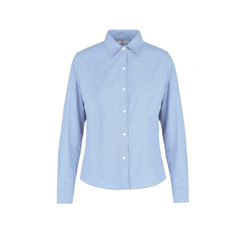 CAMISA YAZ OXFORD DAMA MANGA LARGA - Vista 4